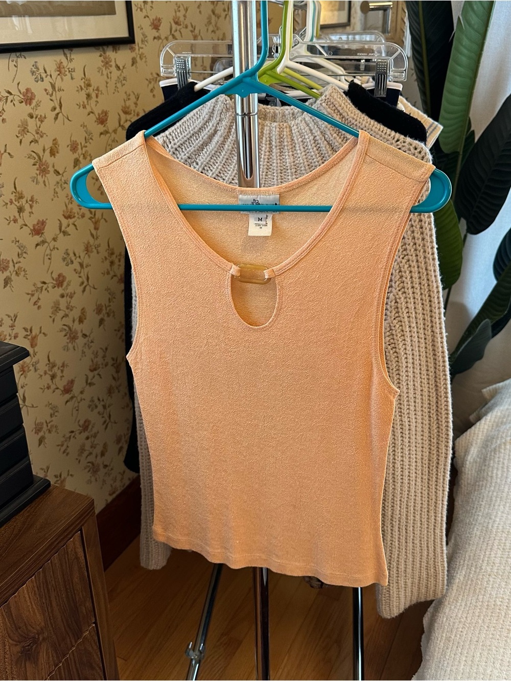 Vintage to the max orange tank sz M